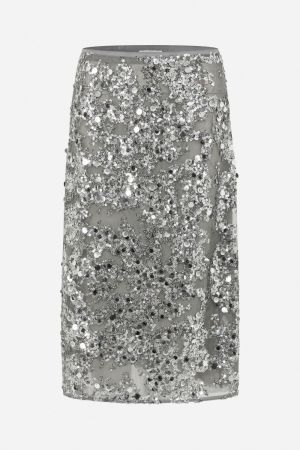 grey sequins